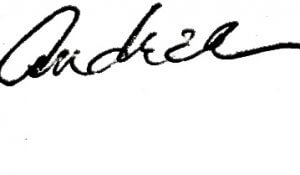 my signature